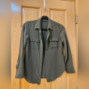 Madewell Silk Button Down